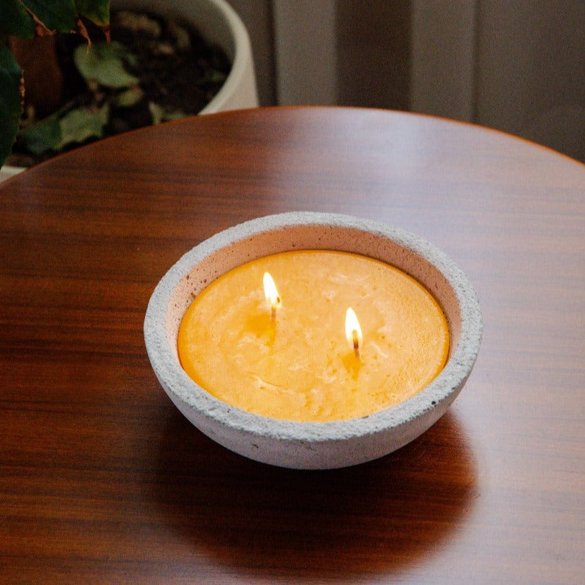 Citronella Cement Pot (300gm Wax)